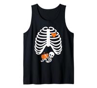 Halloween X-Ray Gravidanza Shirt Aspettando Bambino Canotta