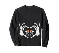 Halloween X-Ray Gravidanza Top Aspettando Gemelli Design Felpa