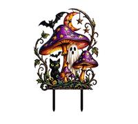 Halloween Yard Stakes Rust Resistant - Easy Install Scary Ornament
