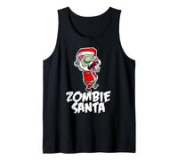 Halloween Zombie Babbo Natale Zombie Babbo Natale Canotta
