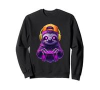 Halloween Zombie Sloth Gamer Video Gaming Boys Kids Girls Felpa