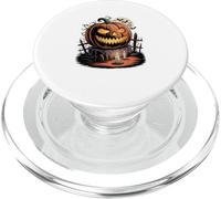 Halloween Zucca-Lanterna Zucca Stagione Spaventosa PopSockets PopGrip per MagSafe