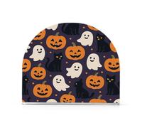 Halloween Zucche e fantasmi gatti neri portatovaglioli in acrilico set per bagno, ristorante freestanding nero tovagliolo dispenser arredamento per picnic bar rustico