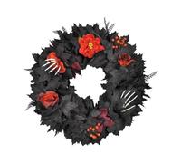 Halloweens Front Door Wreaths Artificial Seasonal Skeleton Hands Garlands | Gothics Halloween Party Decor For Front Door Porch Wall Mantel Home Indoor Outdoor Outside Festival Party Holiday Homes