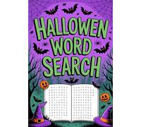 Hallowen Word Search: Interactive Puzzle Workbook for Teens with Halloween Theme and Thoughtful Design