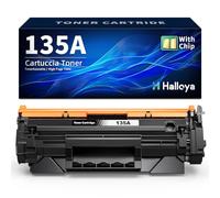 Halloya 135A W1350A Toner Con Chip Compatibile per HP 135A W1350A 135X W1350X per HP Laserjet MFP M234dw M234sdw M234sdn M234 M209dw M209dwn M234 M209 (Nero, 1-Pack)