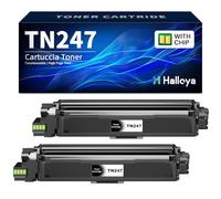 Halloya TN-243CMYK TN247 Compatibile con Brother MFC L3750CDW (3 pezzi)
