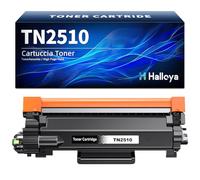 Halloya TN2510 TN2510XL Toner compatibile per Brother TN-2510 TN-2510XL | Compatibile per MFC-L2800DW L2827DW L2860DW L2835DW HL-L2400DWE L2445DW L2447DW DCP-L2660DW L2620DW L2665DW (1 Nero)