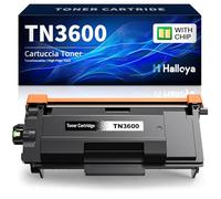 Halloya TN3600 Toner compatibile con Brother TN3600 TN3600XL Toner para Brother HL-L5215DN HL-L6210DW HL-L6410DN HL-L6415DN HL-L5210DN MFC-L5715DN MFC-L6710DW MFC-L6915DN