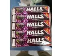 HALLS CARAMELLE LIQUIRIZIA 10 PEZZI