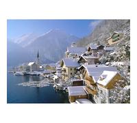 Hallstatt Winter Puzzle Austria 5000 pezzi, giocattolo educativo e regalo