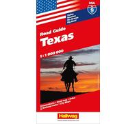 Hallwag Strassenkarte USA, Texas 1:1 Mio.: Mit Dallas, Houston, Rio Grande, Big Bend. Inkl. Stadtpläne, Ortsverzeichnis und Reiseinformationen: 9
