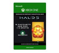Halo 5: Guardians: 15 Gold REQ Packs + 5 Free | Xbox One - Codice download