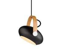 Halo Design DC Lampadario Ø18 Nero/ Rovere