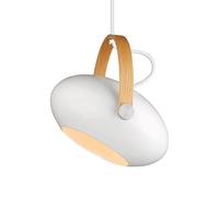 Halo Design DC Lampadario Ø26 Bianco/ Rovere