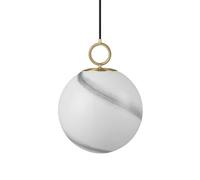 Halo Design Stockholm Lampadario Ø30 Marmo Grigio