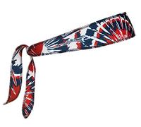 Halo Fascia tergisudore, Unisex, Red White & Blue Tie Dye