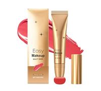 Halo Glow Stick - Supporto di bellezza con riflessi naturali, nastro illuminante a lunga durata, bacchetta per contouring a doppia funzione, custodia per accessori in velluto, fluido per fard | per l'