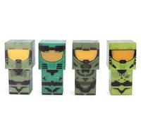 HALO Green Master Chief Evolved Mini Luci D'Umore | Set Di 4