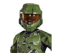 Halo Infinite Master Capo Costume Bambini Mezza Maschera Taglia Unica