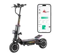 HALO KNIGHT T107Pro 6000W Scooter elettrici per adulti 95 km/h Potente e scooter professionale 60V 38.4Ah E-scooter veloce a doppio motore
