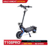 HALO KNIGHT T108Pro 6000W Scooter elettrico per adulti per 80KM a lunga distanza 95KM/H veloce E-scooter pieghevole Kick E Scooter moto 60V 6000W 38.4Ah
