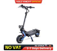 HALO KNIGHT T108Pro Scooter elettrico doppio motore 60V 6000W 38.4Ah E-scooter adulti 80KM Pieghevole a lunga distanza Kick E Scooter Black & Blue