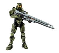 HALO Master Chief - Figura articolata con accessori per armi e mani, 13-15 cm
