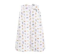 HALO Sacco a Pelo per Neonati 0,5 Tog Sleepsack | 100% Cotone, Giungla per Neonati | Cambiare Pannolino con Accesso Zip Facile | Lullaby Trust Partners | Unisex, Ragazzi e Ragazze, 0-6 Mesi