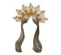 Halocrown Tiaras Haloheadband Lolitaa Corone Copricapo Fascia SunGoddess Copricapo