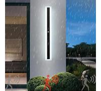 HALOPNCT Lampade a Parete Luci da Bagno LED Specchio da Bagno Moderno Interno con Braccio estendibile Acrilico in Alluminio per Il corridoio del Soggiorno Camera da Letto (Luce neily Neutro 80 cm)