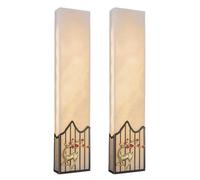 HALOPNCT Luce da Parete 23,6 "Lampade Lights Ottone Lights 3-Color per Le Scale viventi Sala da Pranzo