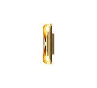 HALOPNCT Prononi con pareti per Camera da Letto Light all-Copper Lampada da Parete Simple Cragionali Crystal Paralume *con 2 camere da Letto Comodino da Letto Sfondo del salo