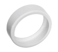 Haloppe Protezione per anello in silicone compatibile con Oura Ring Gen 3, tinta unita, antiscivolo, copertura elastica, S/M, taglia universale per allenarsi, bianco, M