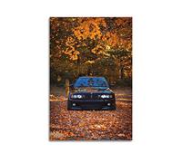 HALOUB Poster per auto sportive per BMW E46 M3 auto da corsa Supercar pittura decorativa su tela da parete e arte stampa artistica decorazione camera da letto familiare 30 x 45 cm