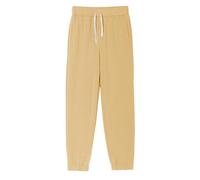 Haloumoning Pantaloni da allenamento per ragazzi, vestibilità normale, per bambini, leggeri, tinta unita, pantaloni casual, per il tempo libero, con elastico in vita e tasche