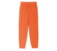 Haloumoning Pantaloni da allenamento per ragazzi, vestibilità normale, per bambini, leggeri, tinta unita, pantaloni casual, per il tempo libero, con elastico in vita e tasche