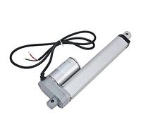 HaloVerde Attuatore lineare CC 12 V con spinta da 750 N e corsa da 150 mm, kit motore elettrico putter include hardware di montaggio per progetti di automazione e (CC 12 V)