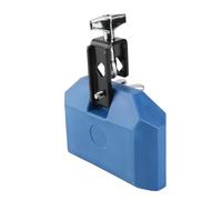HaloVerde Blocco per percussioni in plastica con staffa di montaggio per un suono nitido di tonalità media, un blocco Jam e lo strumento a tamburo latino per batteristi che (Blu)