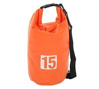 HaloVerde Borsa da Kayak Arancione con Tracolla Staccabile per Canottaggio/Rafting, Mantiene l'attrezzatura Asciutta dagli Spruzzi, Design Pieghevole con Secchio a Secchio da 15 (Arancia)