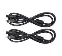 HaloVerde Cavo prolunga AMS Lite da 2 pezzi con filtro ad anello magnetico, lunghezza 1 m/39,4 pollici, nucleo in rame 22 AWG per Sistemi di alimentazione stampante 3D Lab A1 / A1