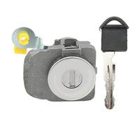 HaloVerde Cilindro serratura porta conducente sinistro realizzato in lega di zinco include chiave abbinata, progettato come ricambio per meccanismo di chiusura porta anteriore