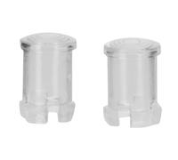 HaloVerde Copertura Protettiva Trasparente 100 Pezzi per Porta Diodo LED da 5 mm Cappucci per Diodi Emettitori di Luce Portalampada in Nylon LED Montaggio su Cornice