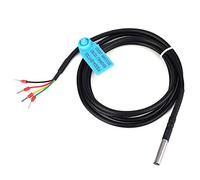 HaloVerde Digital Temperature Humidity Sensor with Cable, a Temperature Humidity Sensor Probe for Agricultural Greenhouse, HVAC, Weather Station, and Computer Room Systems (SHT31)