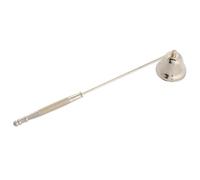 HaloVerde Estintore per candele a forma di campana in acciaio inossidabile, strumento per spegnere delicatamente gli stoppini delle candele e mantenere un'atmosfera priva di fumo (Oro)