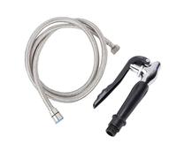 HaloVerde Kit Lavaocchi a Ugello Singolo con Corpo in Acciaio Inossidabile 304 e Filtro a Doppio Strato, una Stazione Lavaocchi di Emergenza con Interfaccia G1/2 per Laboratori