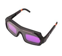 HaloVerde Occhiali per saldatura auto oscuranti per saldatori, dotati di lenti ad energia solare per una visione chiara, occhiali per saldatura Tig Mig comodi e regolabili da uomo