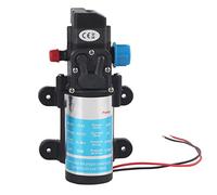 HaloVerde Pompa Acqua Elettrica 12 V 60 W con Sollevamento 80 m, Pompa a Micro Membrana Autoadescante con Interruttore di Spegnimento Automatico per il Raffreddamento delle