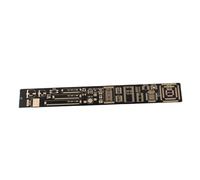HaloVerde Set di righelli per ingegneria PCB 3 pezzi 6,3/7,87/10,23 pollici, kit righello PCB multifunzionale con passo cavi IC e riferimento componente SMD, finitura placcata