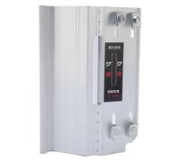 HaloVerde Smussatrice per piastrelle in lega di alluminio a 45 gradi con 24 rulli lisci, tagliapiastrelle regolabile per tagli angolari su vetro e piastrelle antiche